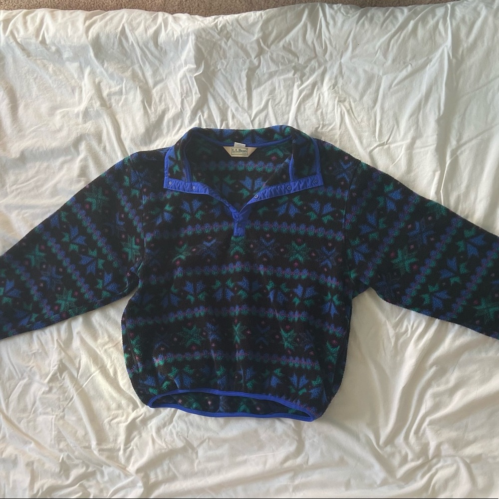 vintage L.L. Bean fleece